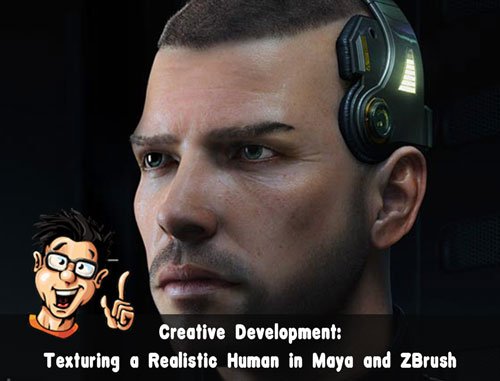 Digital - Tutors - Creative Development: Texturing a Realistic Human in Maya and ZBrush