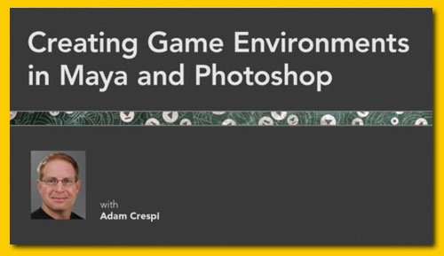 Creating Game Environments in Maya and Photoshop