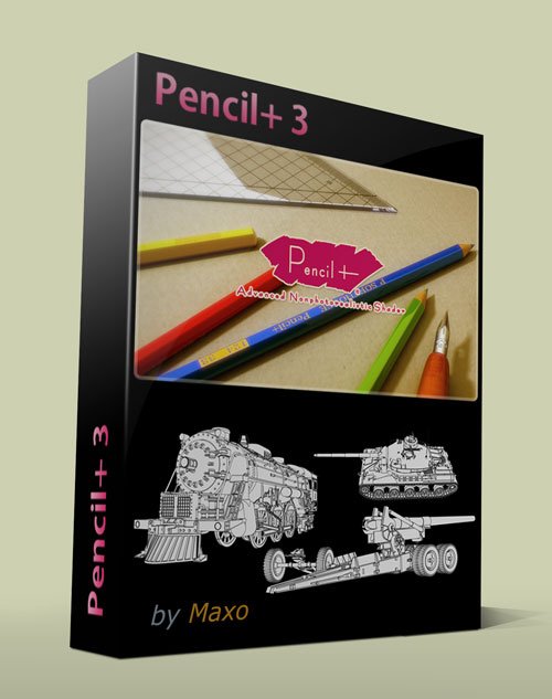 PSOFT Pencil+ 3.07 for 3ds Max 2010 – 2013 Win x64Bit