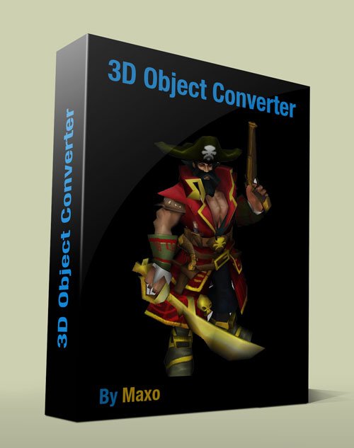 use batch convert 3d object converter